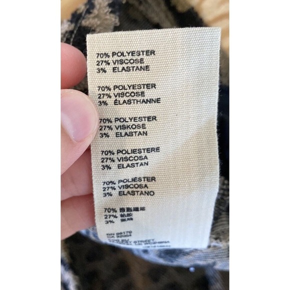 NWT $98 Free People Cheetah Print Romper Size XS Women’s Brown Black - Picture 6 of 9